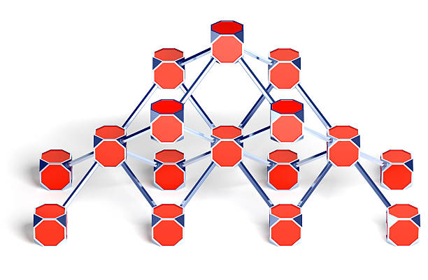 Abstract structure. 3D modeling and rendering